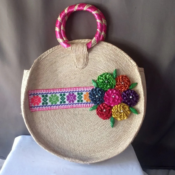 🎁New Mexican set hat and bag hadmade - Picture 4 of 5